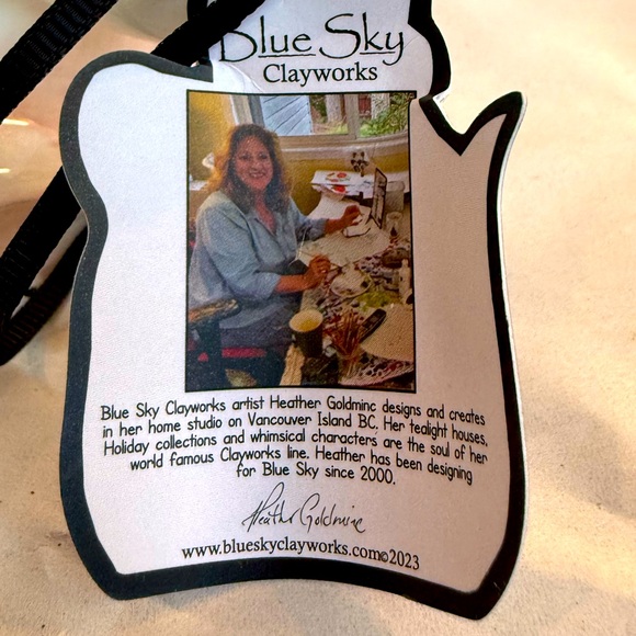 Ghost Figural Mug with “Boo!” By Blue Sky Clayworks👻🎃 NWT - Picture 3 of 4